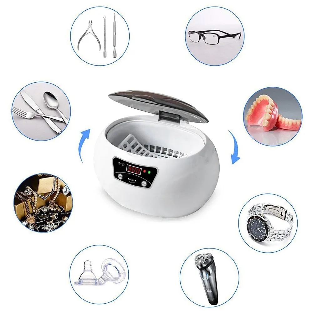 Ultrasonic Cleaner for Jewelry Parts Glasses