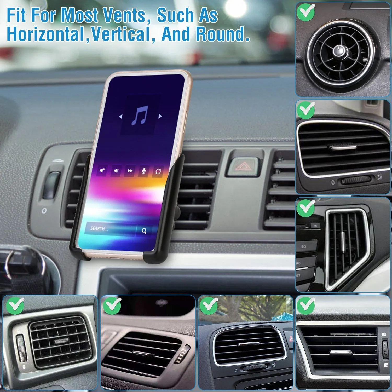 Universal Car Air Vent Phone Mount