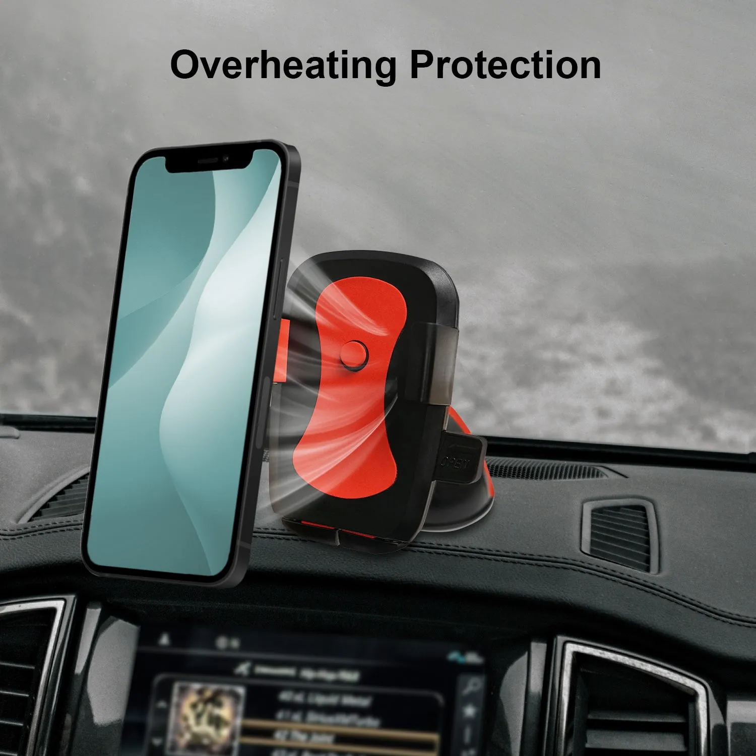 Universal Car Phone Mount - Windshield Dashboard