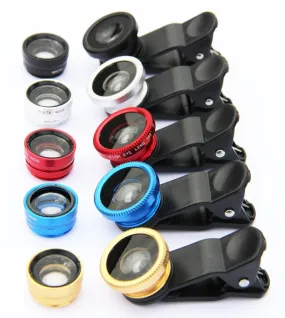 Universal Clip Lens for Mobile Phones