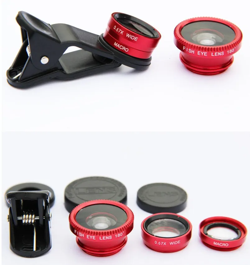 Universal Clip Lens for Mobile Phones