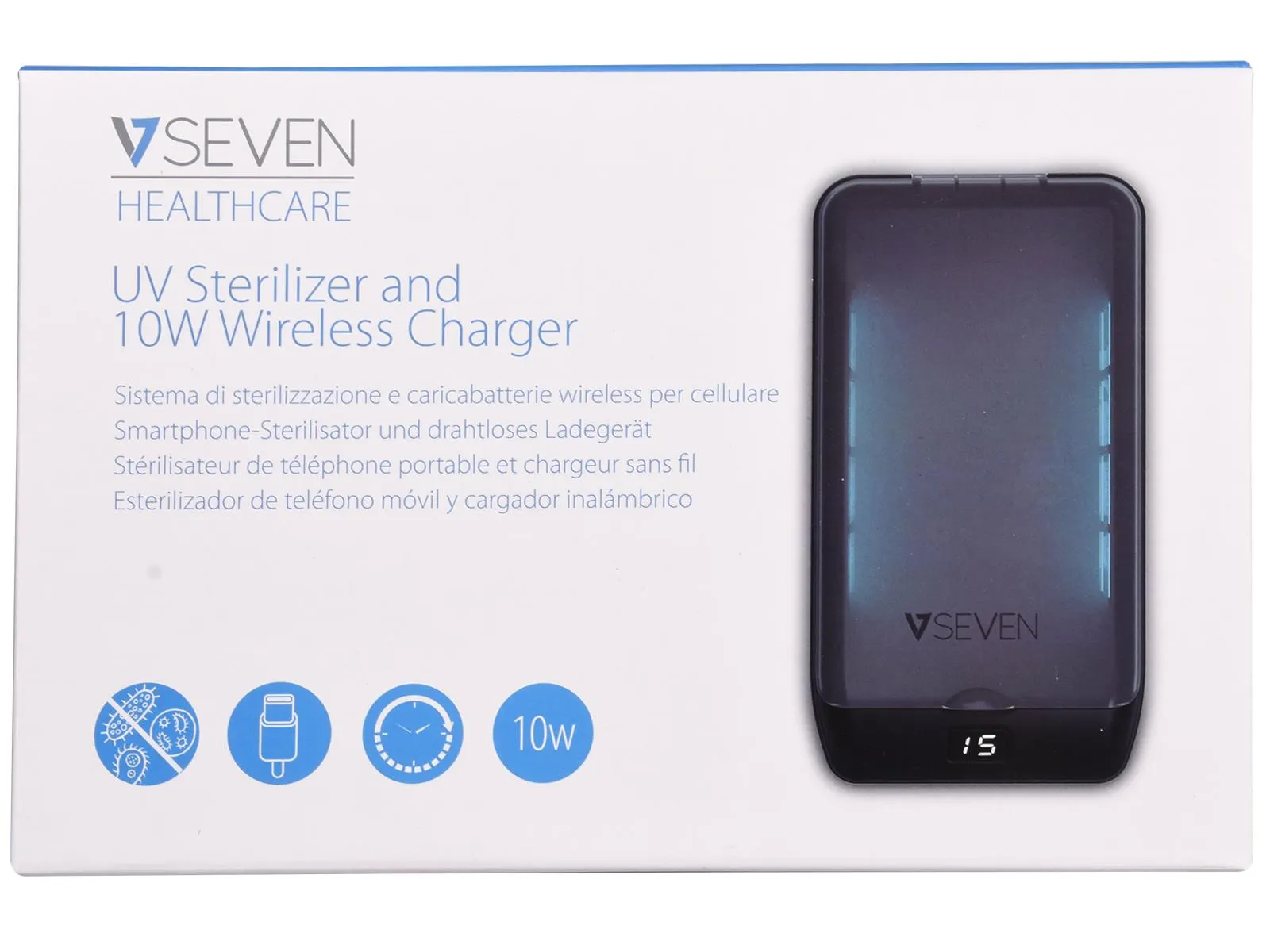 UV Sterilizer Box & Wireless Charger