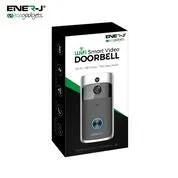 Video Doorbell Wireless Waterproof with Two Way Audio, PIR Motion Sensor Notification, Wide Angle, Night Vision, Alexa & Google Home Wi-Fi App Controller, Batteries Not Included