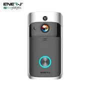 Video Doorbell Wireless Waterproof with Two Way Audio, PIR Motion Sensor Notification, Wide Angle, Night Vision, Alexa & Google Home Wi-Fi App Controller, Batteries Not Included