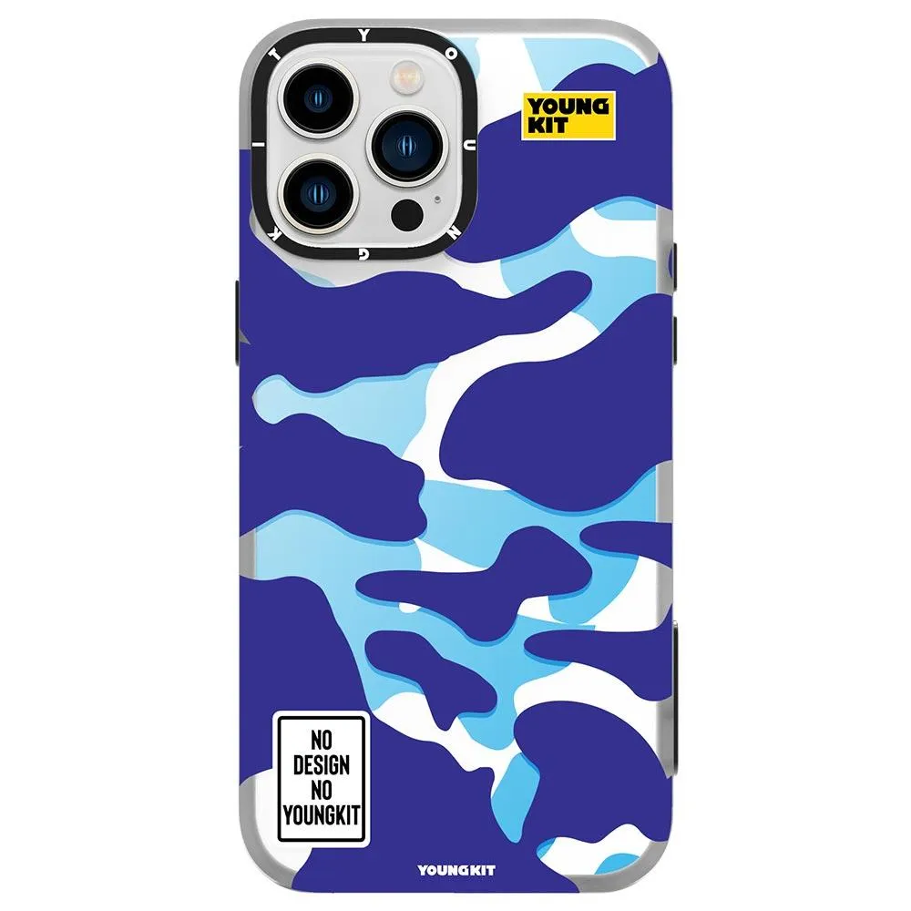 YOUNGKIT Camouflage Slim Thin Matte Anti-Scratch Back Shockproof Cover Case